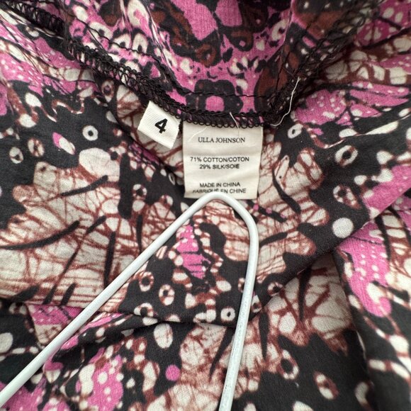 Ulla Johnson "Asis" Patchwork Printed Dress, size 4 - Picture 11 of 14